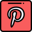 Pinterest 图标 64x64