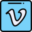 Vimeo icon 64x64