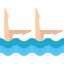 Synchronized swimming icône 64x64