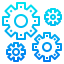 Gears icon 64x64