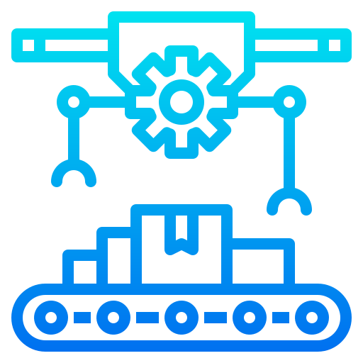 Robotic arm icon
