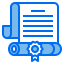 Certificate icon 64x64