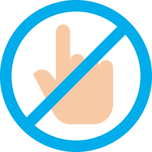Do not touch 상