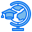 Graduation cap icon 64x64