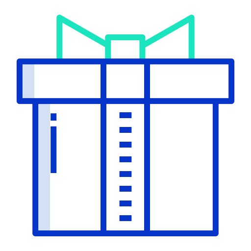 Gift box icon