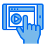 Online education icon 64x64