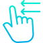 Swipe left アイコン 64x64