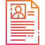 Curriculum vitae icon 64x64