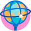 Globe icon 64x64