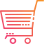 Shopping cart icon 64x64