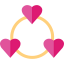 Hearts icon 64x64