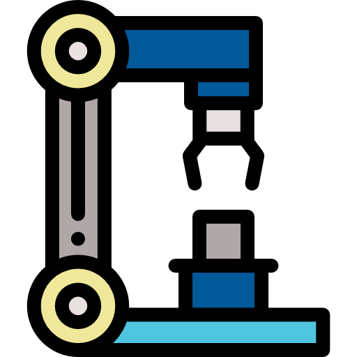 Robot arm icon