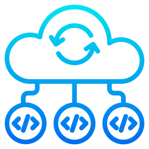 Cloud coding biểu tượng