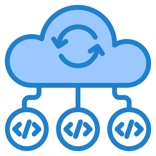 Cloud coding icône