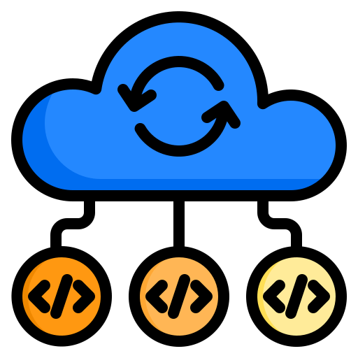 Cloud coding Ikona