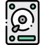Hard disk icon 64x64