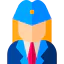 Stewardess icon 64x64