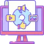 Content marketing icon 64x64