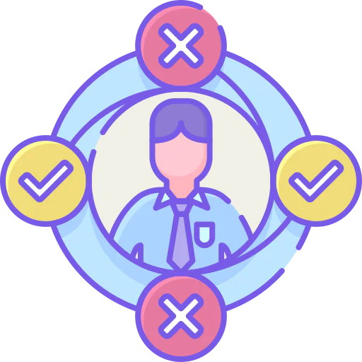 Decision making icon