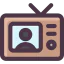 Tv monitor ícono 64x64