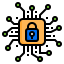 Cyber security icon 64x64