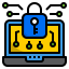 Data encryption Symbol 64x64