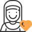 Nun icon 64x64