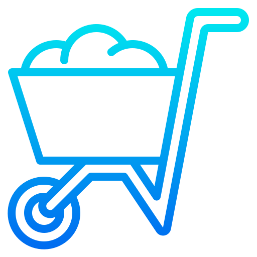 Wheelbarrow icon