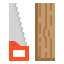 Handsaw Symbol 64x64