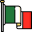 Mexican flag icon 64x64