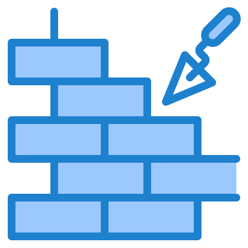 Brick wall icon