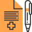 Medical report icon 64x64