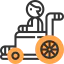 Wheelchair icon 64x64