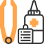 Medical tools icon 64x64
