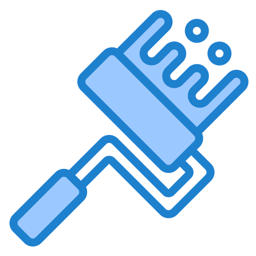 Paint roller icon