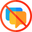 No chatting biểu tượng 64x64