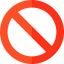 Prohibition icon 64x64