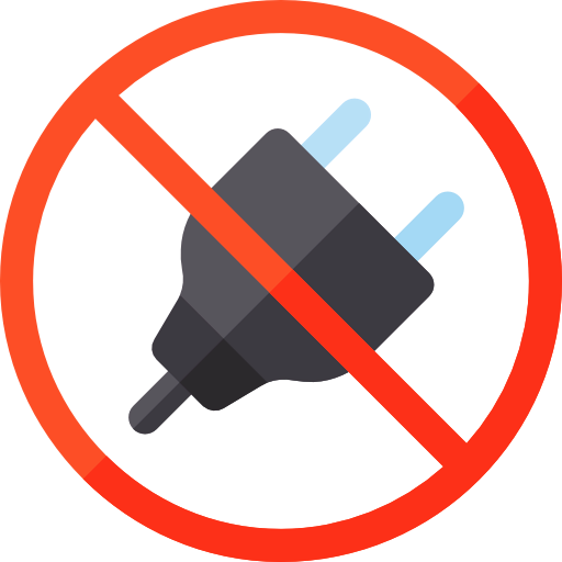 No plug icon