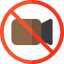 No video icon 64x64