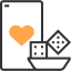 Ace of hearts icon 64x64