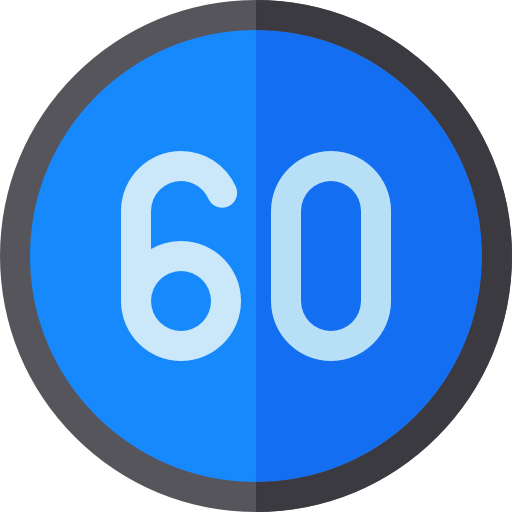 Speed limit icon