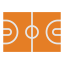 Basketball court icon 64x64
