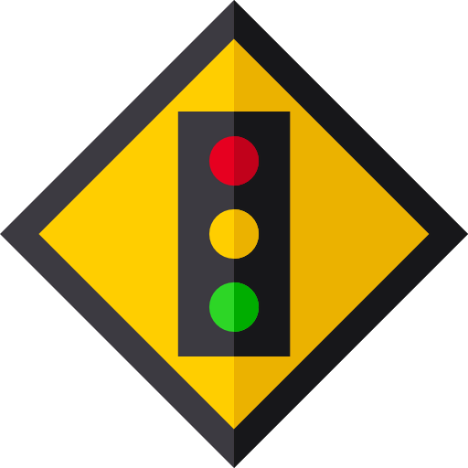 Traffic light icon