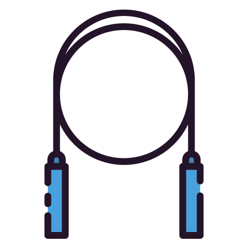 Jumping rope icon
