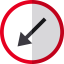 Traffic sign icon 64x64