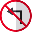 Turn left icon 64x64