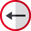 Traffic sign icon 64x64