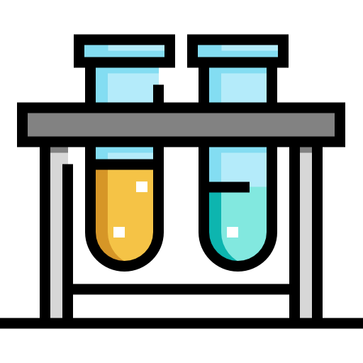 Test tubes icon