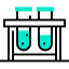 Test tubes icon 64x64