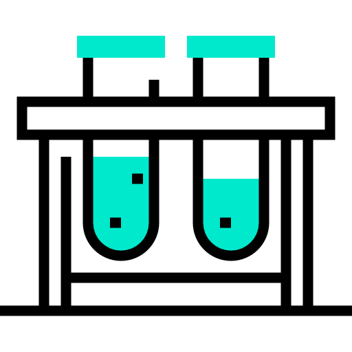 Test tubes icon
